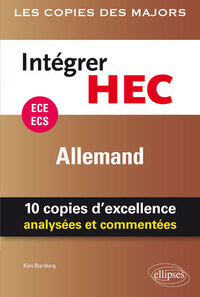 Image de Intégrer HEC – ECE/ECS – Allemand