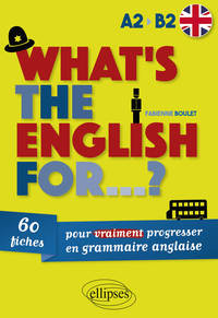 Image de What's the english for...?