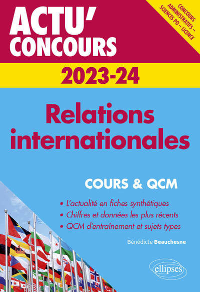 Image de Relations internationales 2023-2024 - Cours et QCM