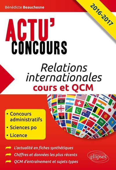 Picture of Relations internationales - Cours et QCM - 2016-2017