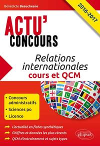 Picture of Relations internationales - Cours et QCM - 2016-2017