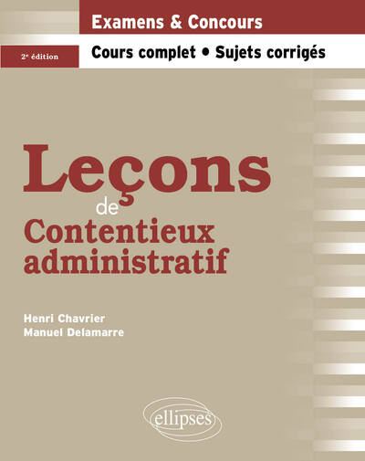 Image de Leçons de Contentieux administratif