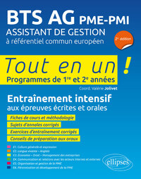 Picture of BTS AG PME-PMI Assistant de gestion à référentiel européen - 2e édition
