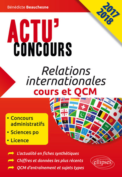 Picture of Relations internationales - cours et QCM - concours 2017-2018