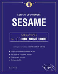 Picture of L'Expert du concours SESAME - 500 questions de logique numérique