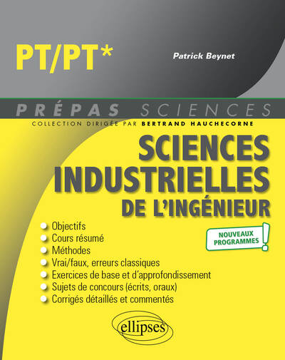 Picture of Sciences industrielles de l'ingénieur PT/PT* - Programme 2022