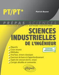 Picture of Sciences industrielles de l'ingénieur PT/PT* - Programme 2022