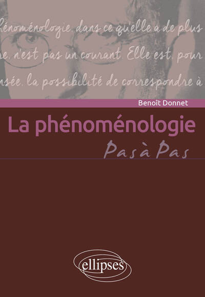 Picture of La phénoménologie