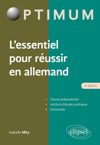 Image de L'essentiel pour réussir en allemand - 3e édition