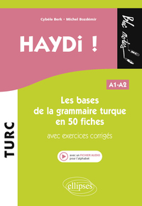 Image de Haydi ! Les bases de la grammaire turque en 50 fiches (avec exercices corrigés) (fichier audio) A1-A2