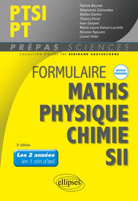 Image de Formulaire PTSI/PT - Maths - Physique-chimie - SII - Nouveaux programmes