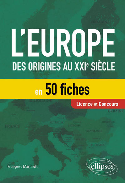Picture of L’Europe en 50 fiches - Des origines au XXIe siècle