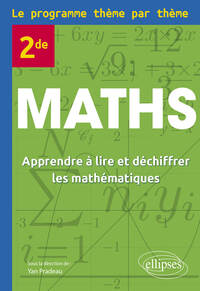 Image de Maths Seconde - Le programme thème par thème