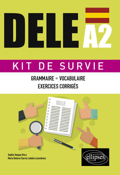 Image de Espagnol. DELE A2. Kit de Survie. Grammaire, vocabulaire, exercices corrigés