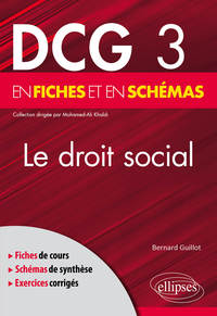 Picture of DCG 3 - Le Droit social en fiches et en schémas