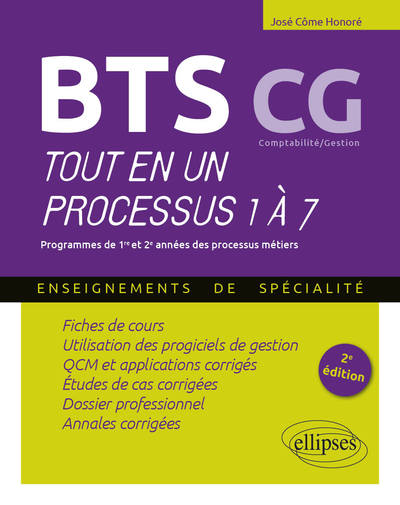 Picture of BTS CG - Tout en un processus 1 à 7 - 2e édition