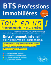 Picture of BTS PI (professions immobilières), 3e édition