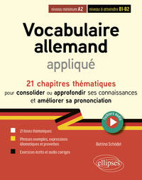 Image de Vocabulaire allemand appliqué de A2 vers B2 (avec fichiers audio)