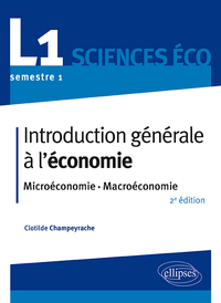Image de Introduction générale à l'économie. L1 S1. Microéconomie-Macroéconomie