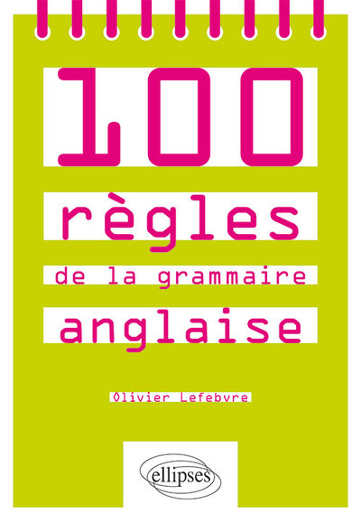 Image de 100 règles de la grammaire anglaise