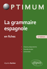 Image de La grammaire espagnole en fiches - 2e édition