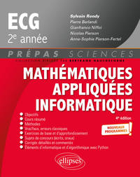 Picture of Mathématiques appliquées - Informatique - prépas ECG 2e année - Programme 2022