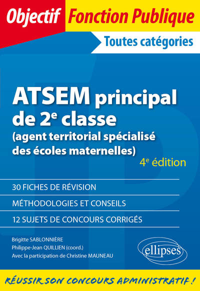 Picture of ATSEM principal de 2e classe (agent territorial spécialisé des écoles maternelles) - 4e édition