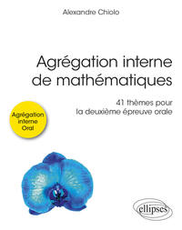 Picture of Agrégation interne de mathématiques