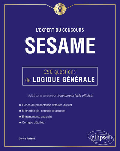 Picture of L'Expert du concours SESAME - 250 questions de logique générale