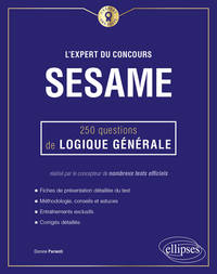 Picture of L'Expert du concours SESAME - 250 questions de logique générale