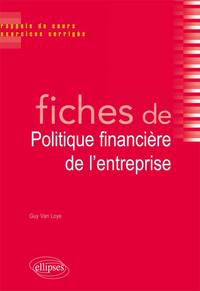 Picture of Fiches de Politique financière de l’entreprise