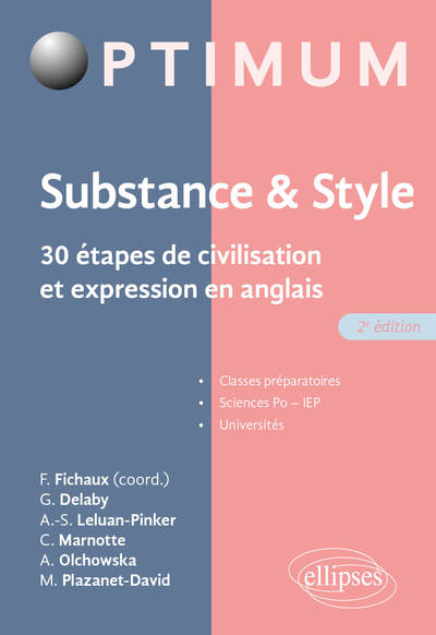 Picture of Substance & style. 30 étapes de civilisation et expression en anglais - 2e édition