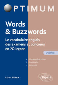 Image de Words & Buzzwords - le vocabulaire anglais des examens et concours en 70 leçons - 3e édition