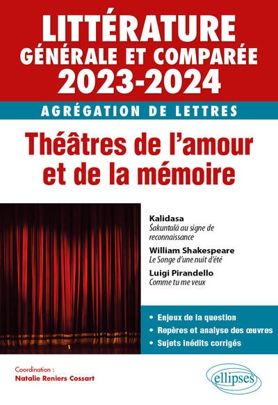 Picture of Agrégation de Lettres 2023-2024 - Littérature générale et comparée