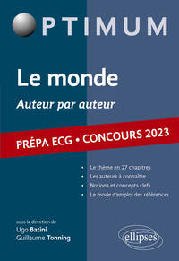 Picture of Le monde ECG 2023 - Auteur par auteur