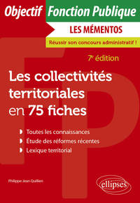 Image de Les collectivités territoriales en 75 fiches