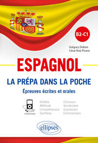 Image de Espagnol. La prépa dans la poche. Épreuves écrites et orales. B2-C1