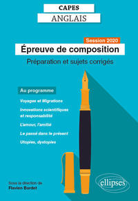 Image de CAPES Anglais - Epreuve de composition - Session 2020 - Préparation et sujets corrigés