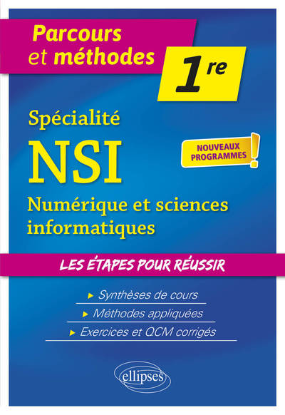Picture of Spécialité NSI (numérique et sciences informatiques) - Première - nouveaux programmes