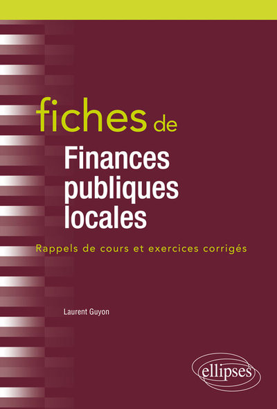 Image de Fiches de Finances publiques locales