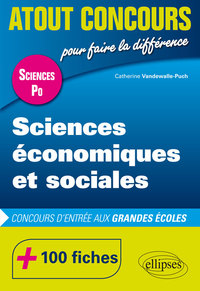 Image de Sciences économiques et sociales - Concours d’entrée Sciences Po - 100 fiches