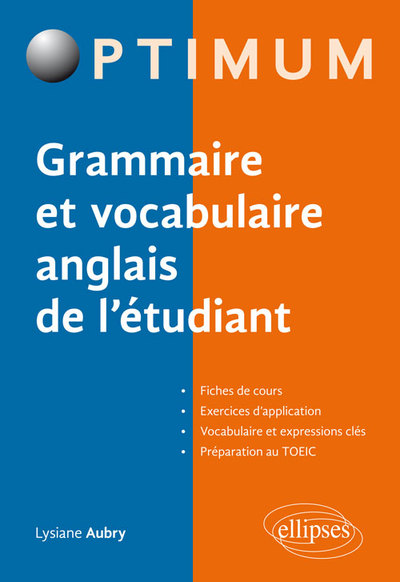 Image de Grammaire et vocabulaire anglais de l'étudiant