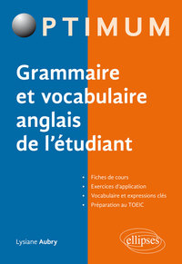 Image de Grammaire et vocabulaire anglais de l'étudiant