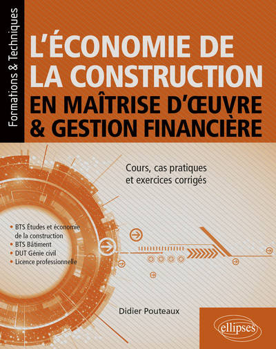 Picture of L’économie de la construction en maîtrise d’œuvre et gestion financière
