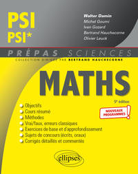Picture of Mathématiques PSI/PSI* - Programme 2022