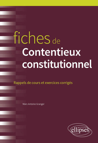 Image de Fiches de contentieux constitutionnel