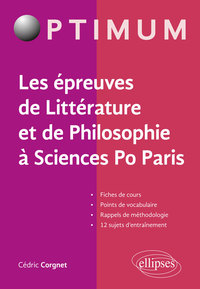 Picture of Les épreuves de Littérature et de Philosophie à Sciences Po Paris