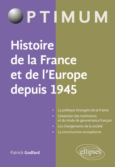 Picture of Histoire de la France et de l'Europe depuis 1945