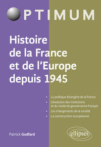 Picture of Histoire de la France et de l'Europe depuis 1945