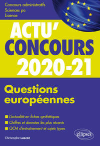 Picture of Questions européennes 2020-2021 - Cours et QCM